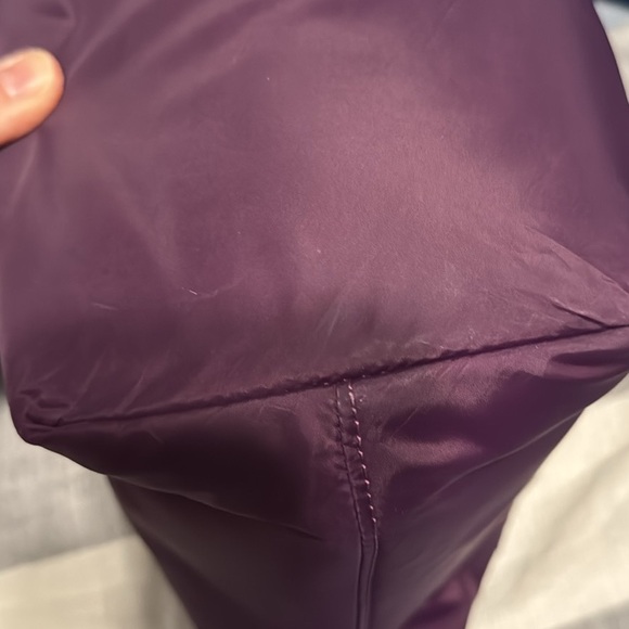 Kate Spade Vibrant Purple Tote with Patterned Scarf - Picture 4 of 7